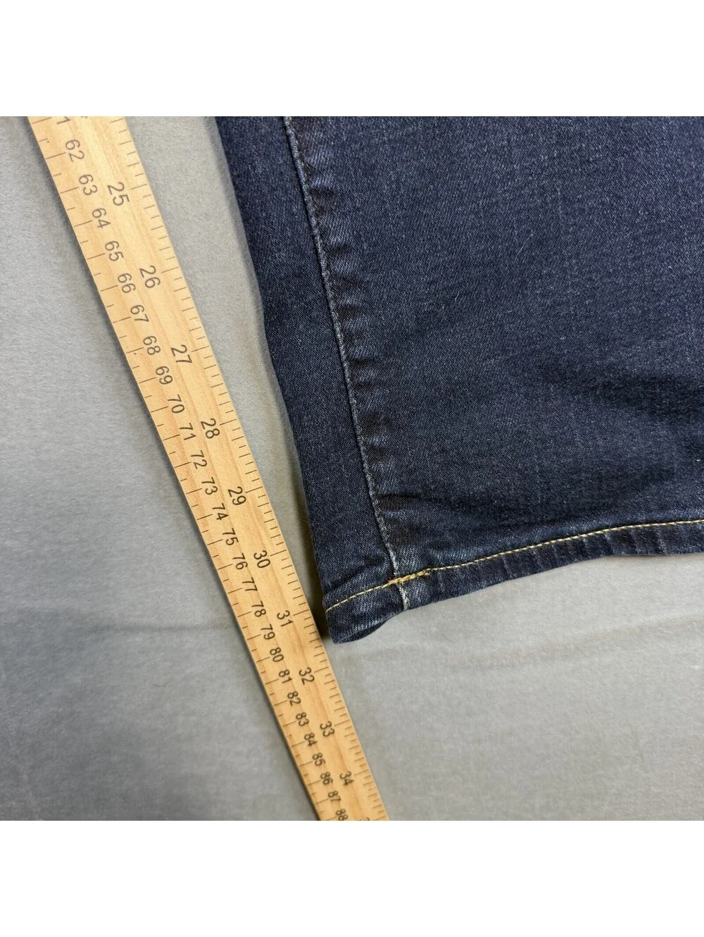 Polo Ralph Lauren Jeans Mens 42Bx32 Big Blue Hampton Relaxed Straight Denim